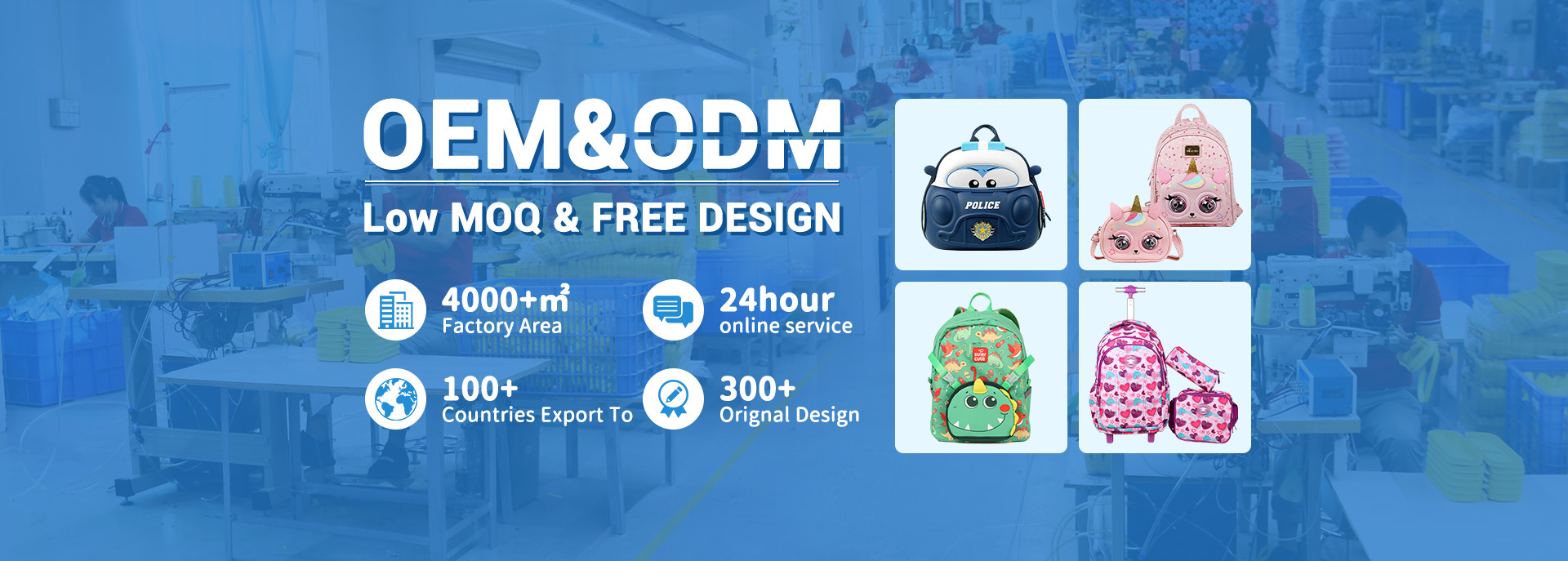 Calidad Mochila personalizada fábrica