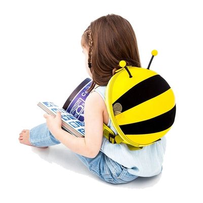 3.6L Child School Bag Kids Bee Backpack Kids Hardshell Backpack With Durable Handle