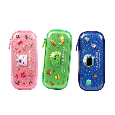 Supercute Spacious Eva Pencil Box Custom Printed Pencil Case Unisex Cartoon Design