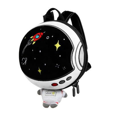 Fashionable Cartoon Pattern Children 3D School Bags Anti Lost Backpack 206g