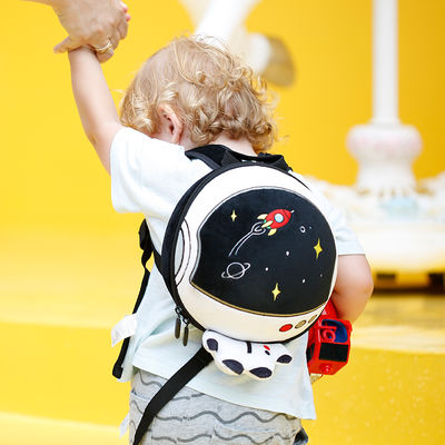 Fashionable Cartoon Pattern Children 3D School Bags Anti Lost Backpack 206g
