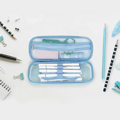 EVA Translucent Personalized Pencil Cases Cute Kawaii Pencil Case 10*22.5*5cm