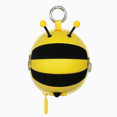 Supercute Customizable Zipper Wallet 3D Eva Bee Mini Coin Purse Keychain