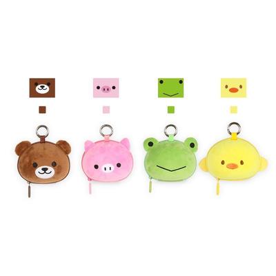 Animal Design Custom Coin Purse Boys Girls Personalized Change Purse 3D Printing