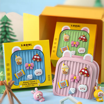 KOOOL Spine Protection Waterproof School Backpack For Kids EVA Girls School Book Bags