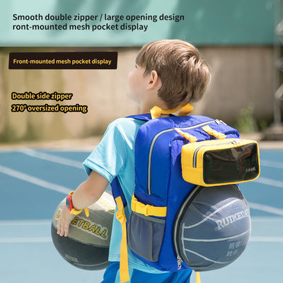 20-37 Litre Capacity Kids Basketball Backpack Waterproof Childrens Backpack 550g