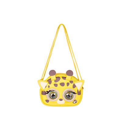 Supercute Little Girls Shoulder Bag Intelligent Interactive Voice Blinking Bag