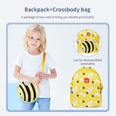 2 In 1 Shoulder Bag And Backpack Kids Designer Backpack For Girl Boys Lightweight Easy Clean