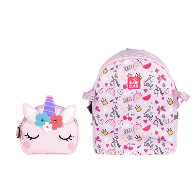 OEM ODM 2 In 1 Shoulder Bag Backpack Personalized Kids Backpack For Girl Boys