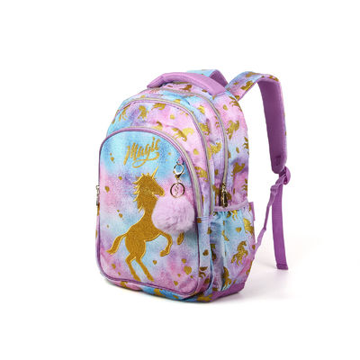 Supercute Unicorn 3 In 1 Custom Backpack School Backpack Set Lunch Bag Pencil Bag