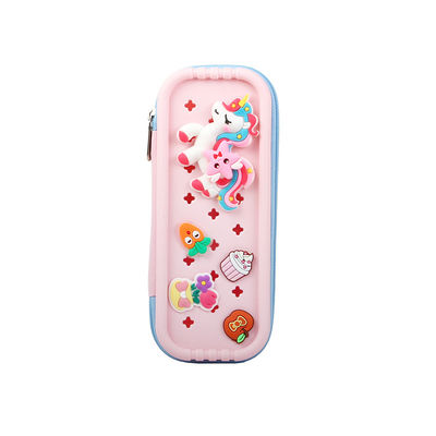Unisex Cartoon Design OEM ODM DIY Eva Pencil Box Printed Pencil Case For Kids