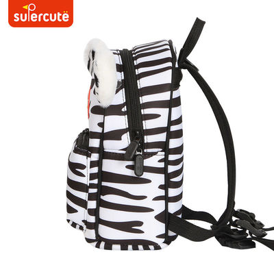 Supercute Twill Nylon Kids Backpack School Bags Animal City Children Backpack