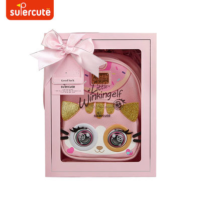 Supercute Pu Kids Backpack Blinking Backpack Unique Backpack School Backpack For Kids