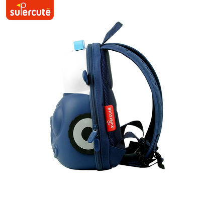 Supercute New Design 3D Flashing-light Car Kids Backpack School Satchels For Kids