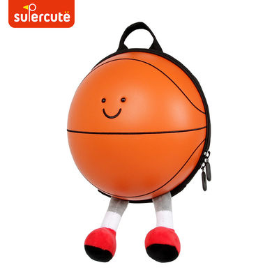 Supercute Eva Basketball Design Anti Lost Backpack Mini School Satchels For Kids