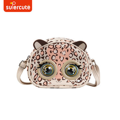 Supercute Intelligent Interactive Voice Blinking Bag Toy Messenger Bag Shoulder Bag