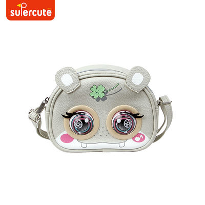 Supercute Intelligent Interactive Voice Blinking Bag Toy Messenger Bag Shoulder Bag