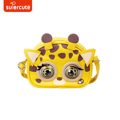 Supercute Intelligent Interactive Voice Blinking Bag Toy Messenger Bag Shoulder Bag