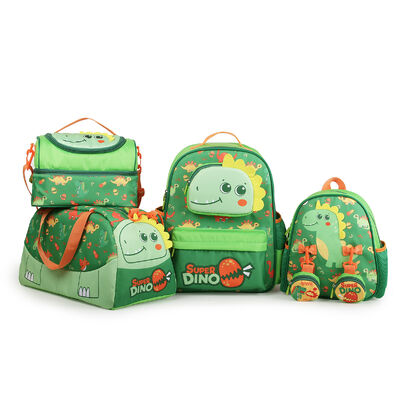 OEM ODM 4 In 1 Custom School Backpack Set Lunch Bag Sports Bag For Kids