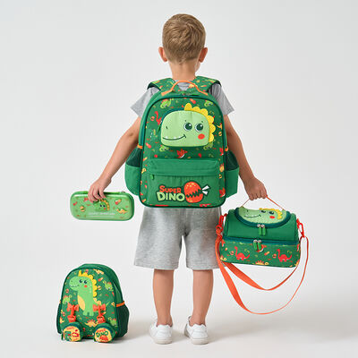 OEM ODM 4 In 1 Custom School Backpack Set Lunch Bag Sports Bag For Kids