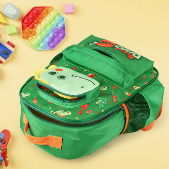 Factory Kids Book Bag Polyester Fiber Ergonomics School Backpack For Student