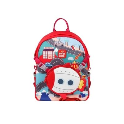Custom Shoulder Bag And Children Backpack Back To School Rocket Backpack School Bag