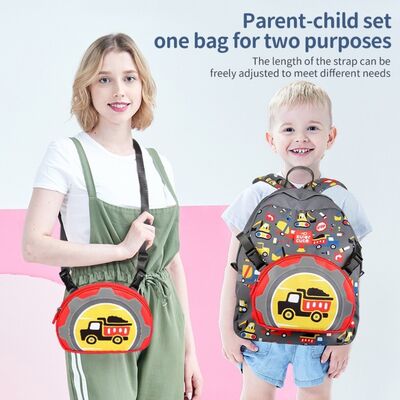 Manufacturer 2 In 1 Shoulder Bag Boys Toddler Backpack Back To School Kids Backpack