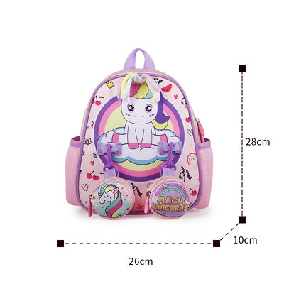 Wholesale Mini Kids Book Bag Polyester Fiber Kindergarten School Bag Kids Backpack