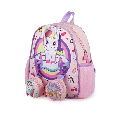 Wholesale Mini Kids Book Bag Polyester Fiber Kindergarten School Bag Kids Backpack