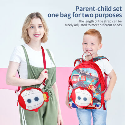 Custom Backpack Kids Shoulder Bag And Lightweight Polyester School Bag For Children
