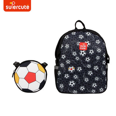 Supercute 2 In 1school Backpack Set Kids School Bag Shoulder Bag With Zipper