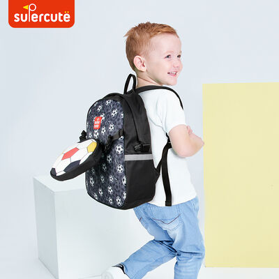 Supercute 2 In 1school Backpack Set Kids School Bag Shoulder Bag With Zipper