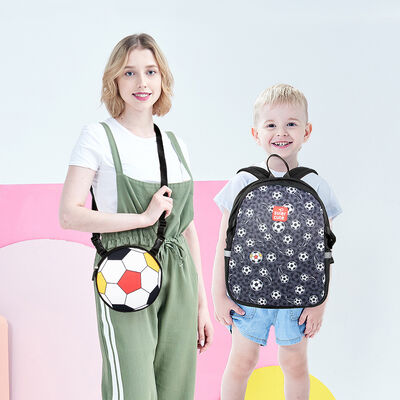 Supercute 2 In 1school Backpack Set Kids School Bag Shoulder Bag With Zipper