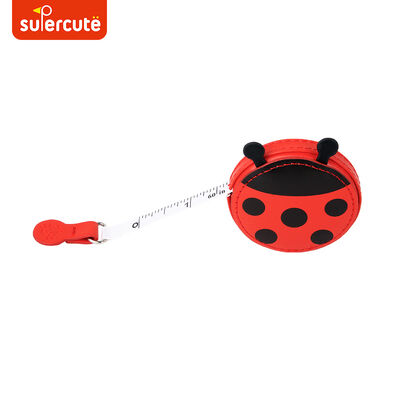 Customized Promotional Tape Measure Ladybug Tape Measure PU Soft Tape Measure