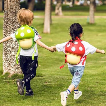 OEM ODM Personalized Child School Bag Mushroom Design Backpack Hardshell Backpack