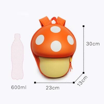 Wholesale Custom Kids School Backpacks Mushroom Design School Bag Children Book Bags