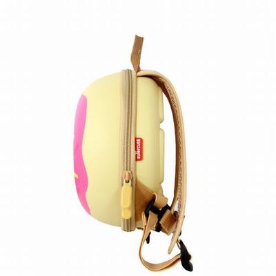 Custom Toddler Backpack Cartoon Doughnut Design Anti Lost Backpack Kids Schoolbag