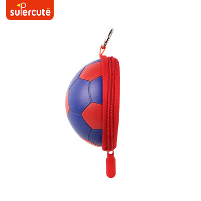 Factory Manufacturing Unique Custom Soccer 3D Coin Purses Hard-Shell Coin Purse