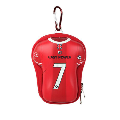 Custom Coin Purse Made Of Durable EVA Materials Unique Jersey Bag Design