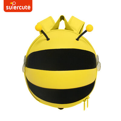 Supercute Child School Bag Kids Bee Backpack Hardshell Backpack With Durable Handle
