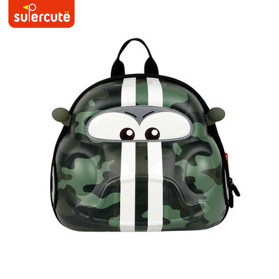 Supercute OEM ODM 3D Cartoon LED Car Kids Backpack School Book Bags For Kids