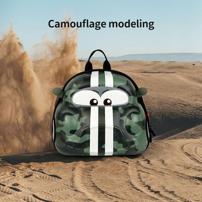 Supercute OEM ODM 3D Cartoon LED Car Kids Backpack School Book Bags For Kids