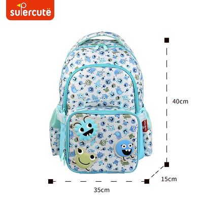 Supercute 2 In 1 School Backpacks Lunch Bag Set Kids School Bag Student Backpack