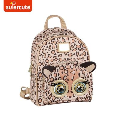 Supercute Custom Pu Kids Backpack Blinking Backpack Unique Children School Bag