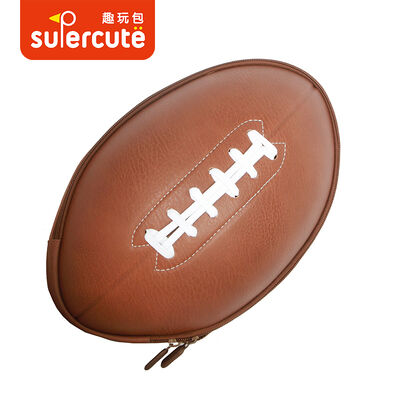 Supercute Customizable 3d EVA PU American Football Bag Crossbody Child Shoulder Bag