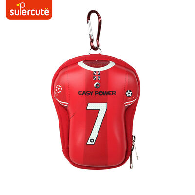 Supercute Custom Coin Purse OEM ODM EVA Materials Unique Jersey Bag Design