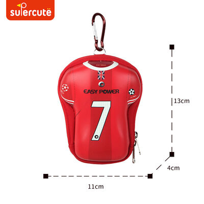 Supercute Custom Coin Purse OEM ODM EVA Materials Unique Jersey Bag Design