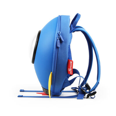 Supercute New 3D Rocket Shape Backpack Customized Kids School Bag Backpack