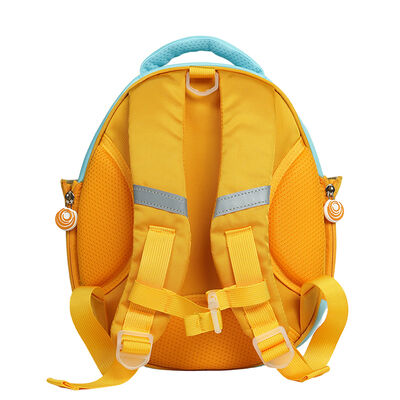 Supercute OEM/ODM 3D Cartoon LED Labybug Kids Backpack School Travel Bags For Kids