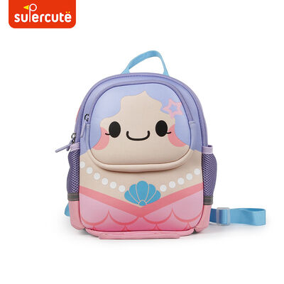 Customization Waterproof Child School Bag Backpacks Mermaid Design For Kids